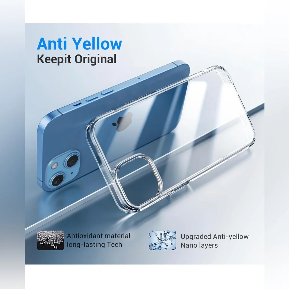 New! Unopened! 5 in 1 for iPhone 15 Case, with 2 Tempered Glass Screen Protector